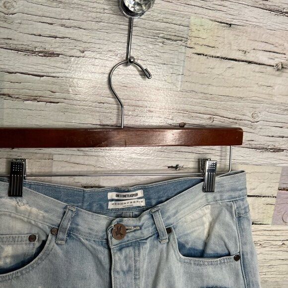 One Teaspon button fly charger  shorts size 25 - Picture 3 of 8